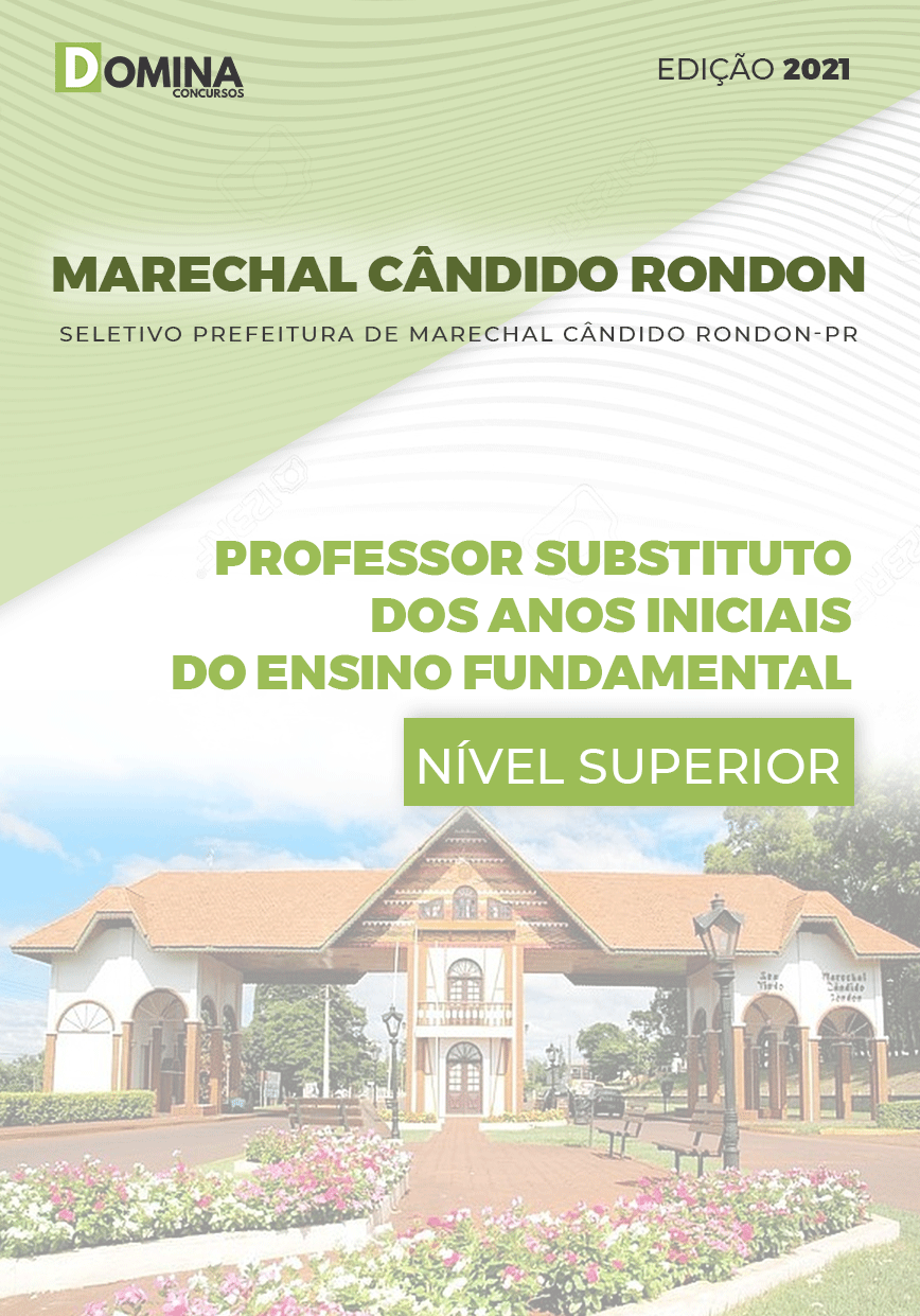 Apostila Marechal Cândido Rondon PR 2021 Prof Ensino Fundamental