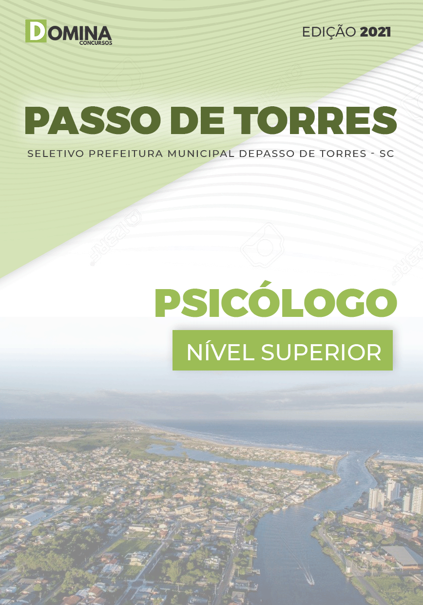 Apostila Seletivo Pref Passo Torres SC 2021 Psicólogo