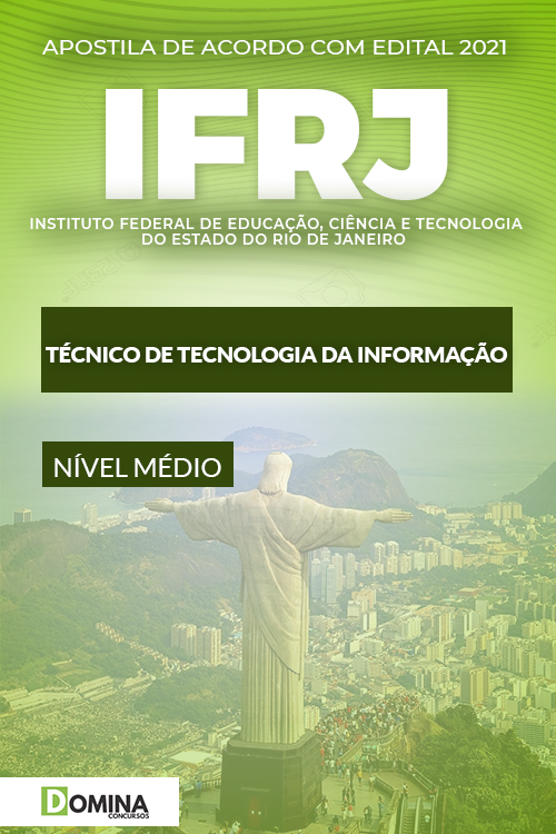 Apostila Concurso IFRJ 2021 Técnico Tecnologia da Informação