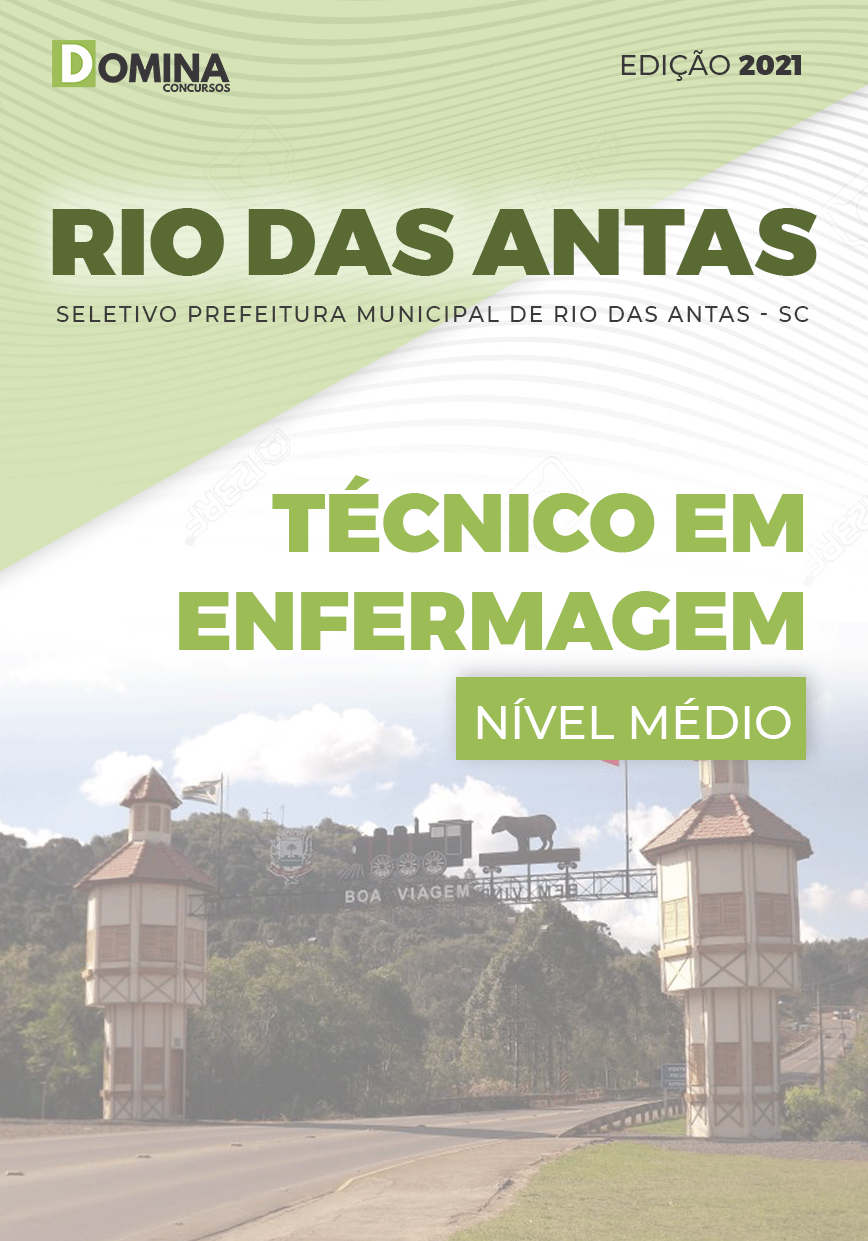 Apostila Pref Rio das Antas SC 2021 Técnico em Enfermagem