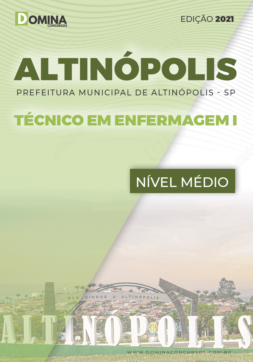 Apostila Pref Altinópolis SP 2021 Técnico em Enfermagem I