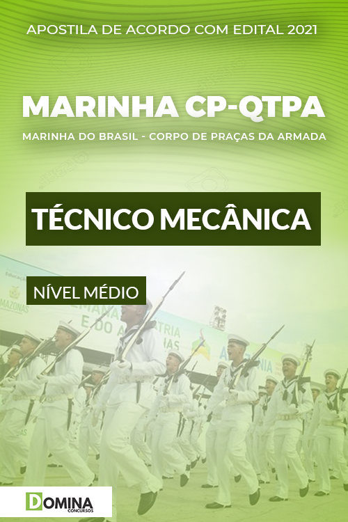 Apostila Concurso Marinha CP QTPA 2021 Técnico Mecânica