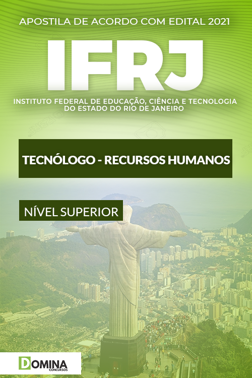 Apostila Concurso Público IFRJ 2021 Técnico Recursos Humanos