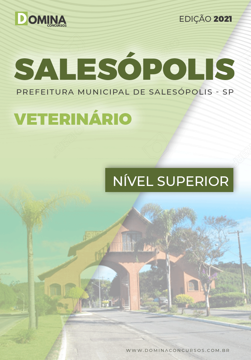 Apostila Concurso Pref Salesópolis SP 2021 Veterinário