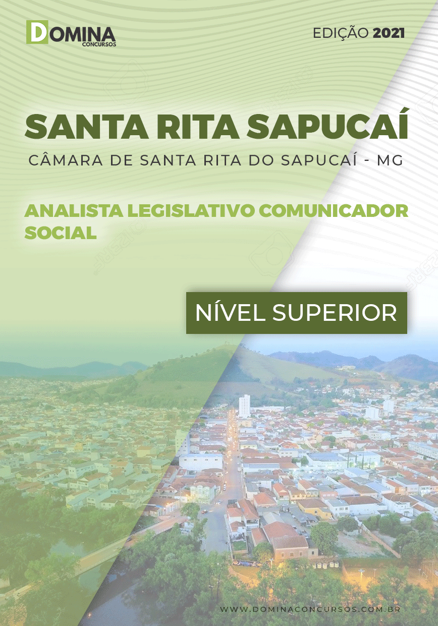 Apostila Santa Rita Sapucaí MG 2021 Analista Comunicador Social