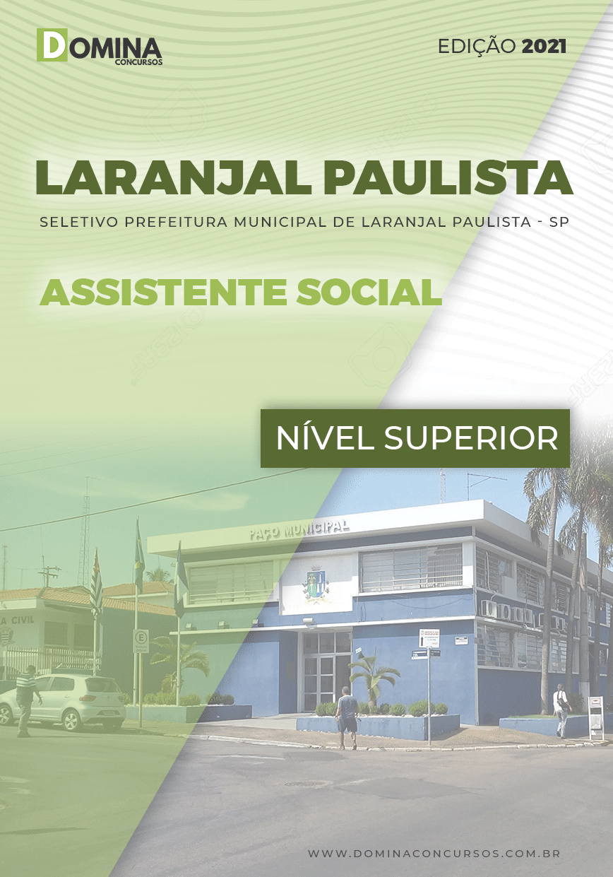 Apostila Pref Laranjal Paulista SP 2021 Assistente Social