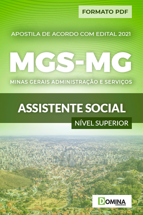 Apostila Processo Seletivo MGS MG 2021 Assistente Social