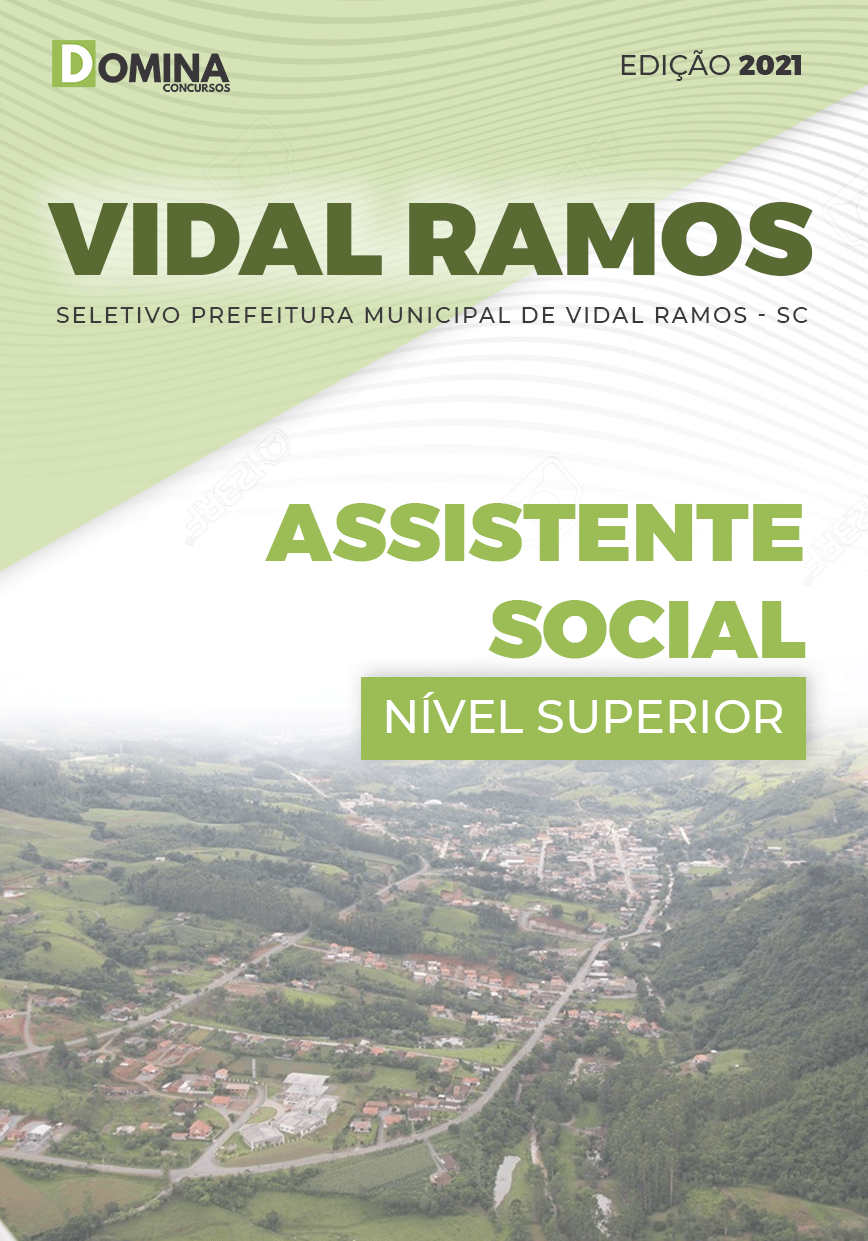 Apostila Seletivo Pref Vidal Ramos SC 2021 Assistente Social