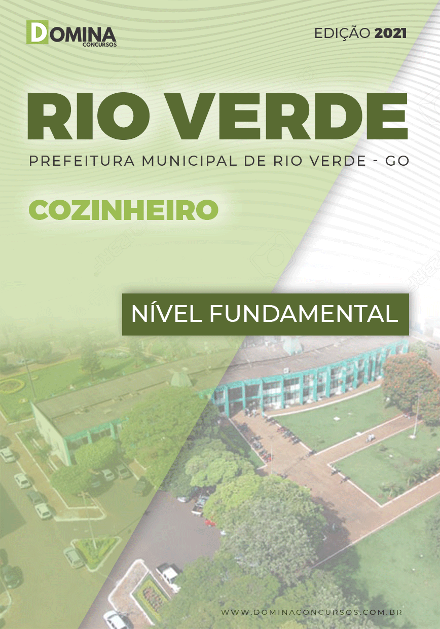 Apostila Concurso Pref Rio Verde GO 2022 Cozinheiro