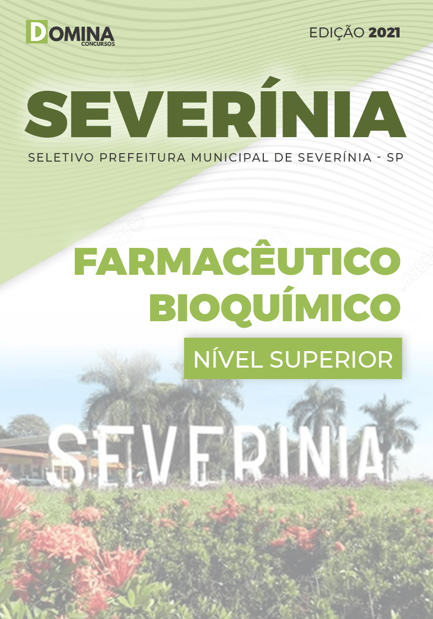 Apostila Pref Severínia SP 2021 Farmacêutico Bioquímico