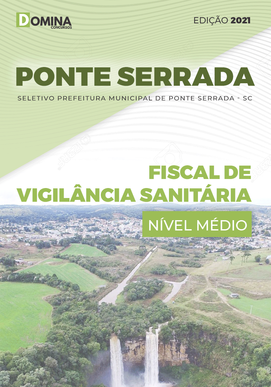 Apostila Pref Ponte Serrada SC 2021 Fiscal de Vigilância Sanitária