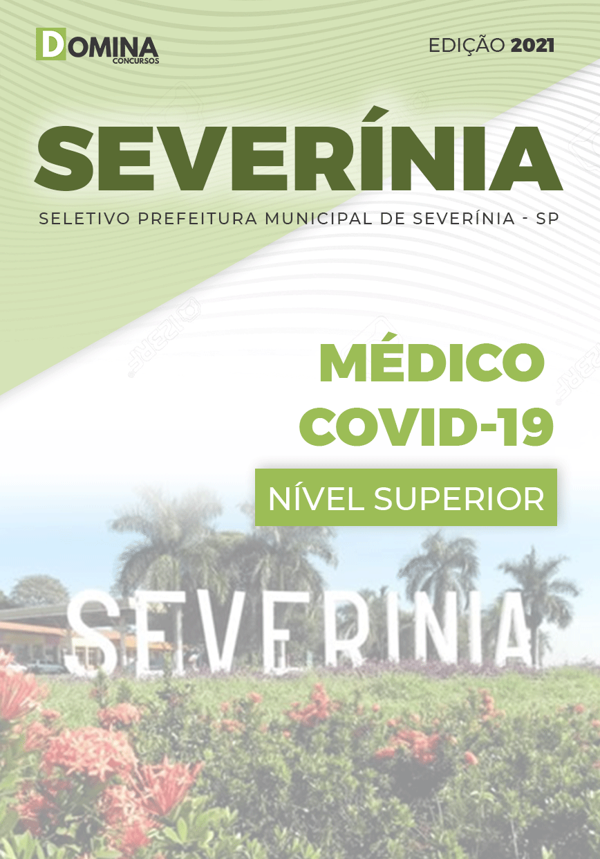 Apostila Seletivo Pref Severínia SP 2021 Médico COVID 19