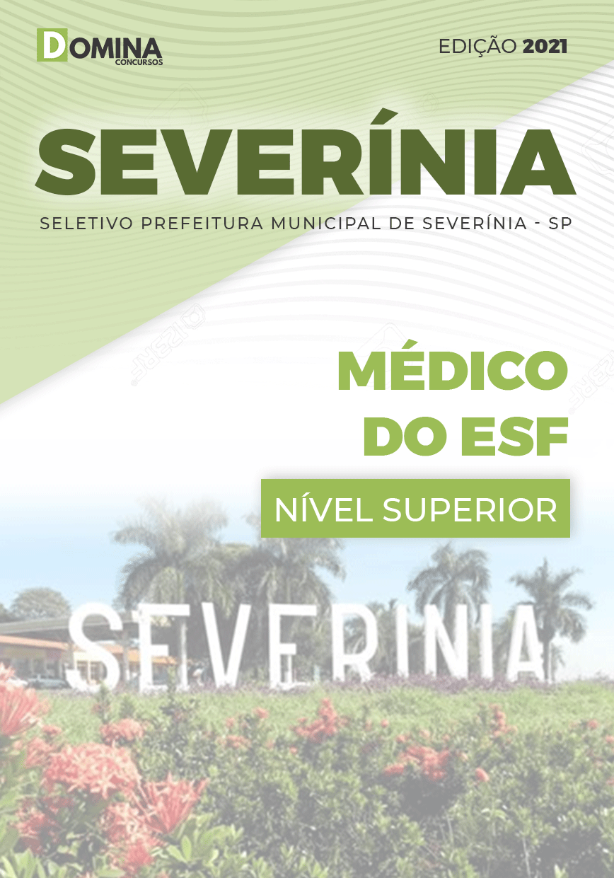 Apostila Seletivo Pref Severínia SP 2021 Médico ESF