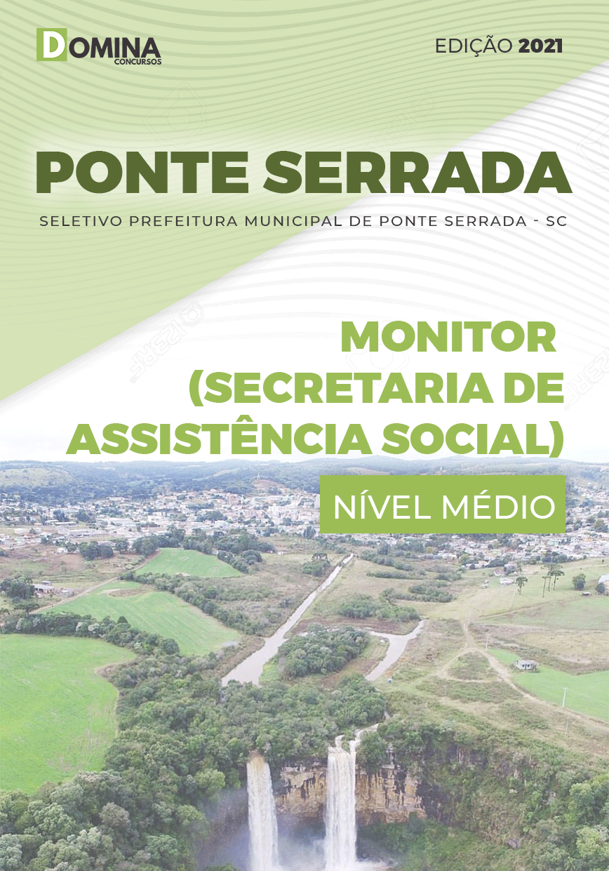 Apostila Seletivo Pref Ponte Serrada SC 2021 Monitor