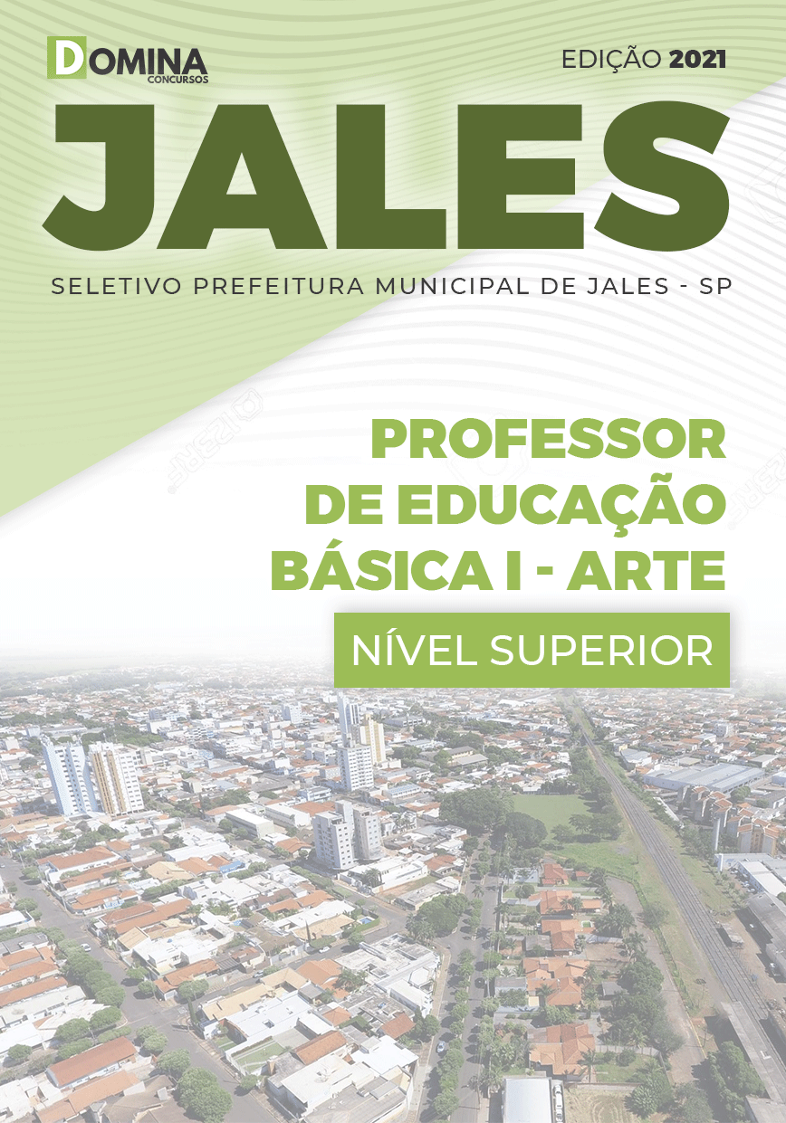 Apostila Pref Jales SP 2021 Professor de Educação Básica I Arte
