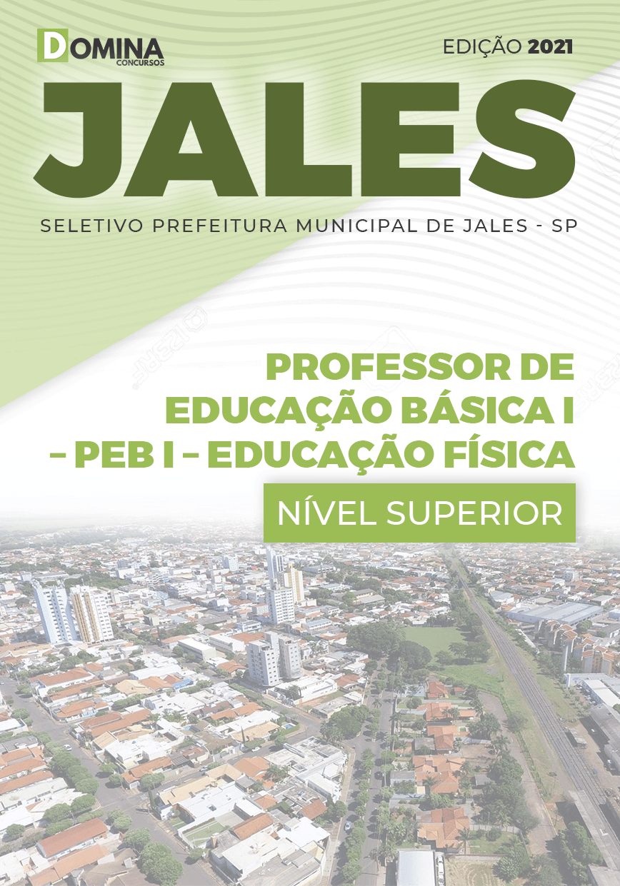 Apostila Pref Jales SP 2021 Professor I Educação Física