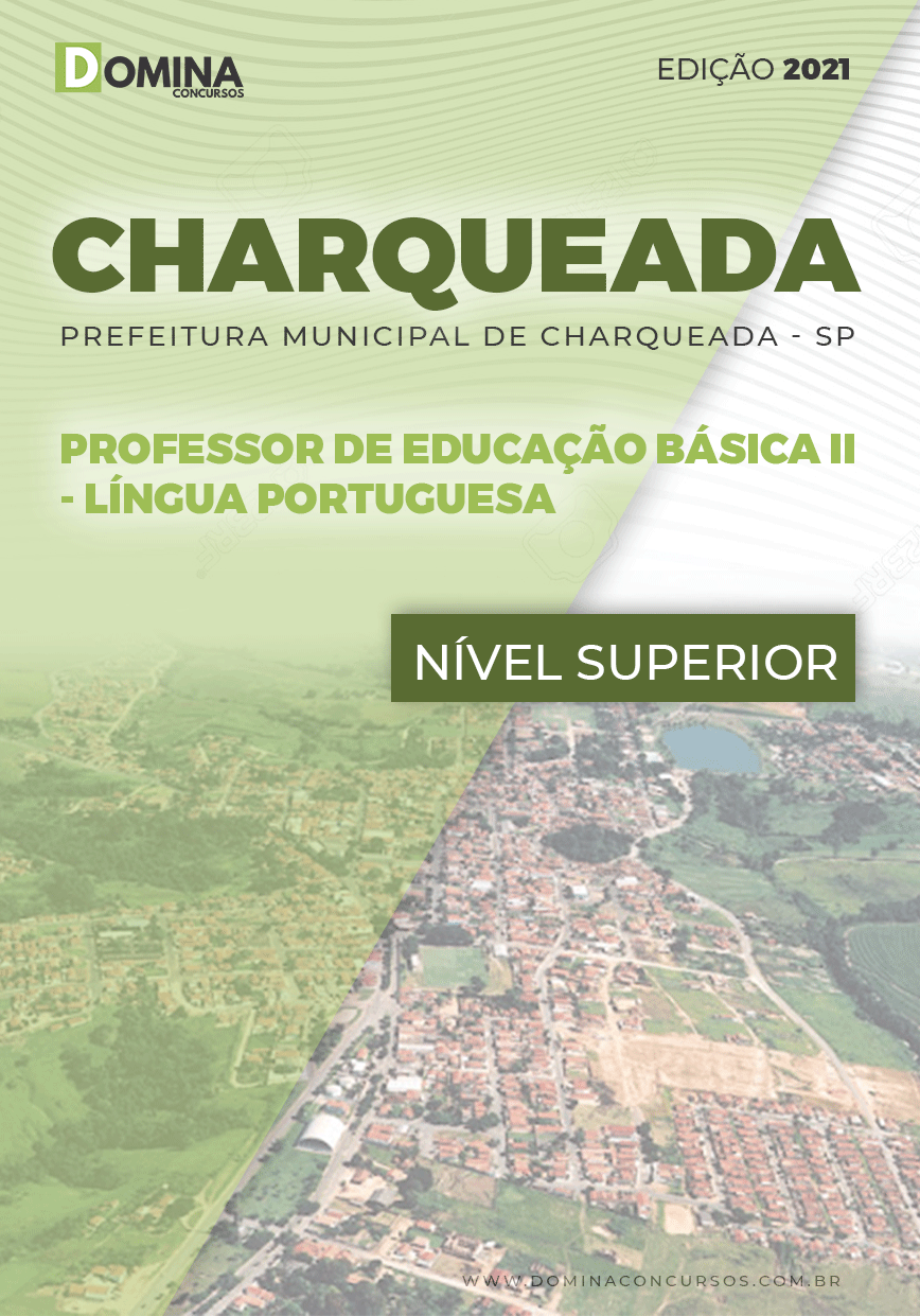 Apostila Pref Charqueada SP 2021 Professor II Língua Portuguesa