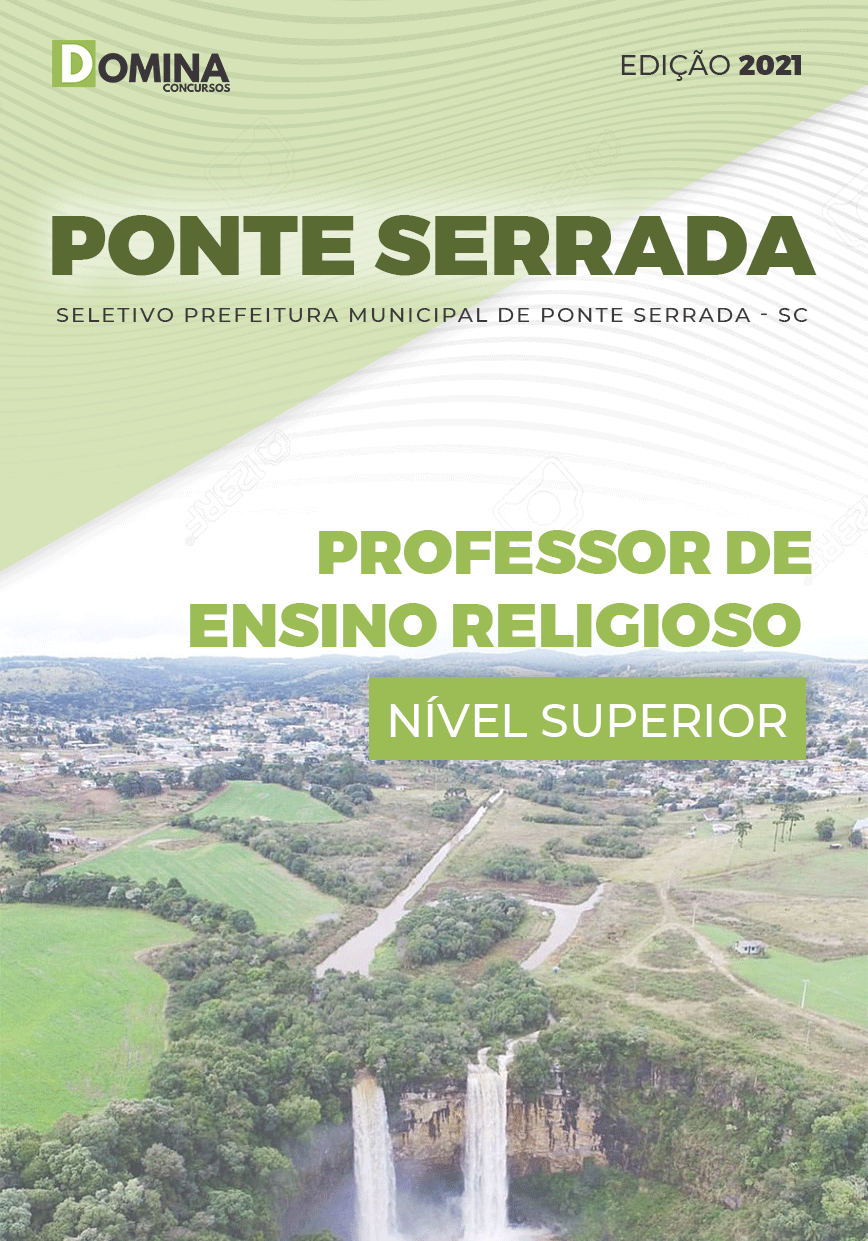 Apostila Pref Ponte Serrada SC 2021 Professor de Ensino Religioso