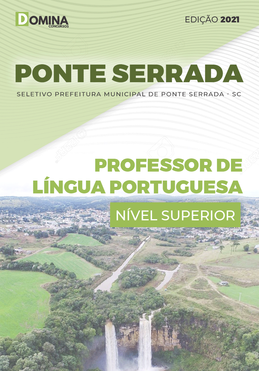 Apostila Pref Ponte Serrada SC 2021 Professor de Língua Portuguesa