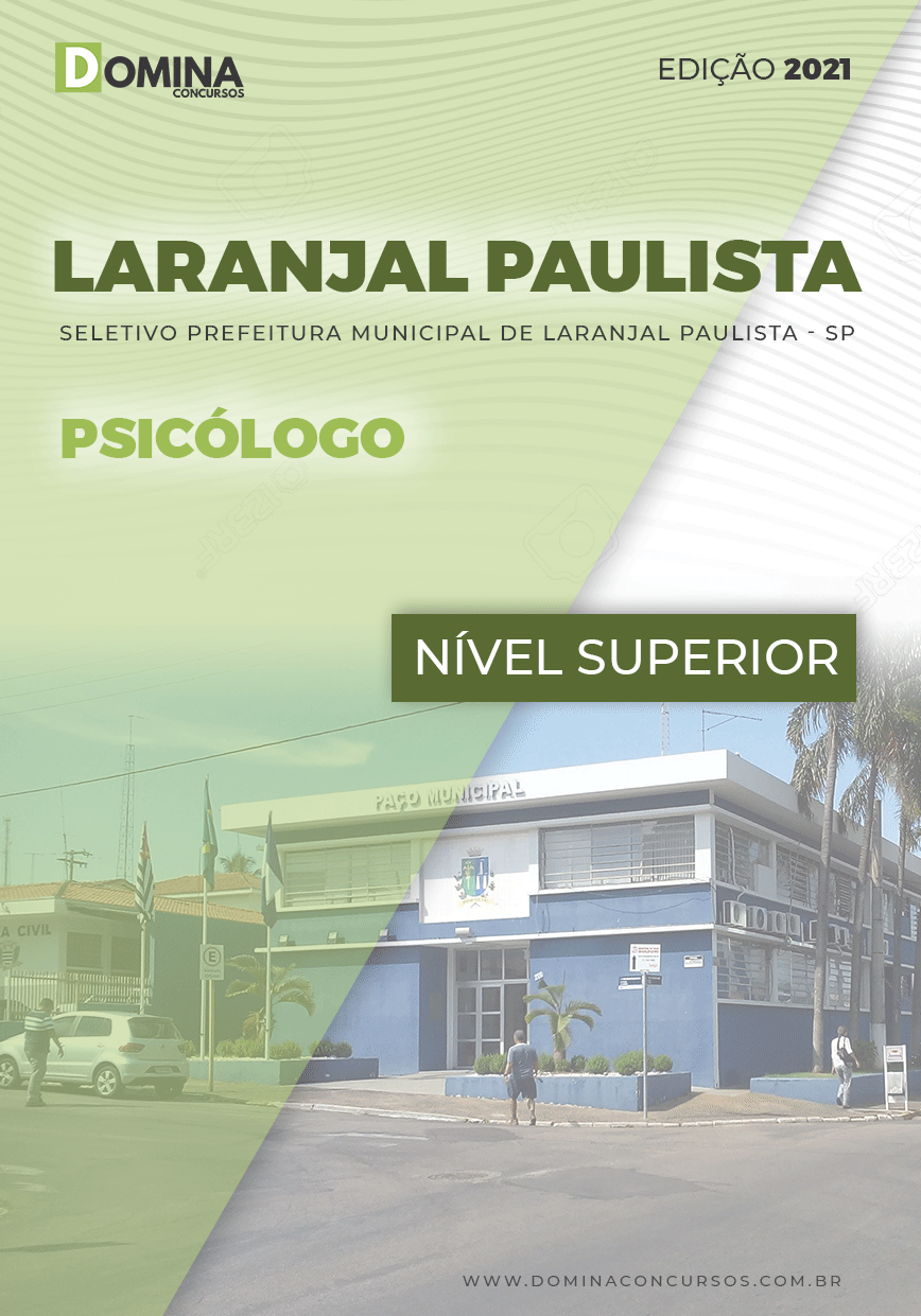 Apostila Seletivo Pref Laranjal Paulista SP 2021 Psicólogo