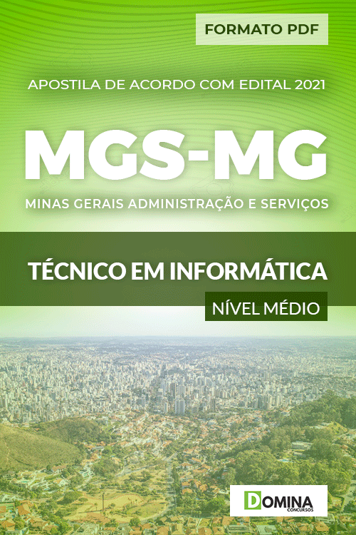 Apostila Processo Seletivo MGS MG 2021 Técnico em Informática