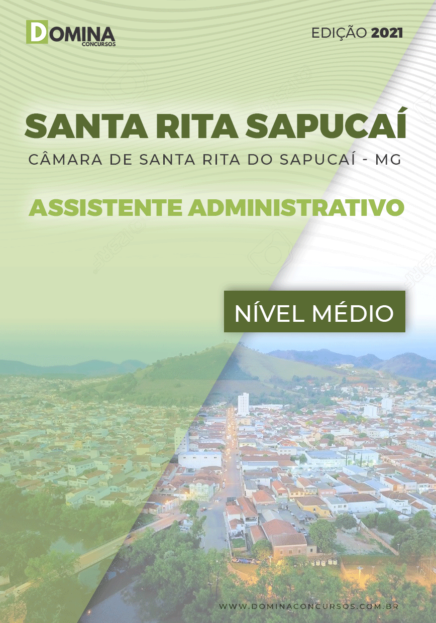 Apostila Santa Rita Sapucaí MG 2021 Assistente Administrativo