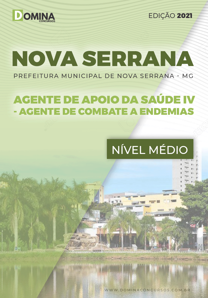 Apostila Pref Nova Serrana MG 2021 Agente Combate Endemias