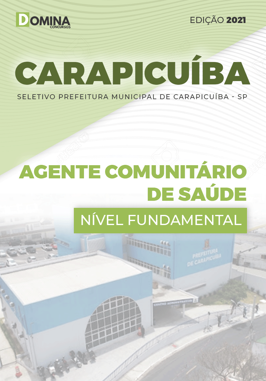 Apostila Pref Igarapé Açu PA 2021 Agente Comunitário de Saúde