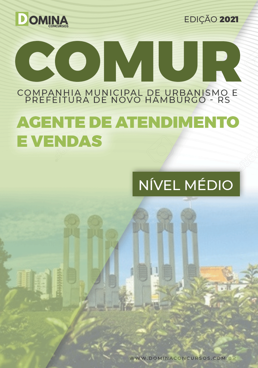 Apostila COMUR RS 2021 Agente de Atendimento e Vendas