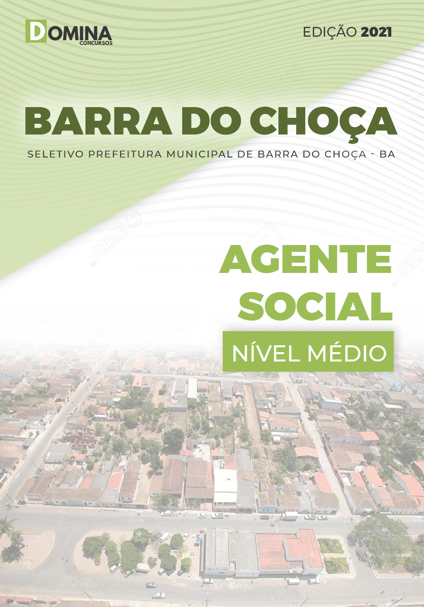 Apostila Seletivo Pref Barra Choça BA 2021 Agente Social