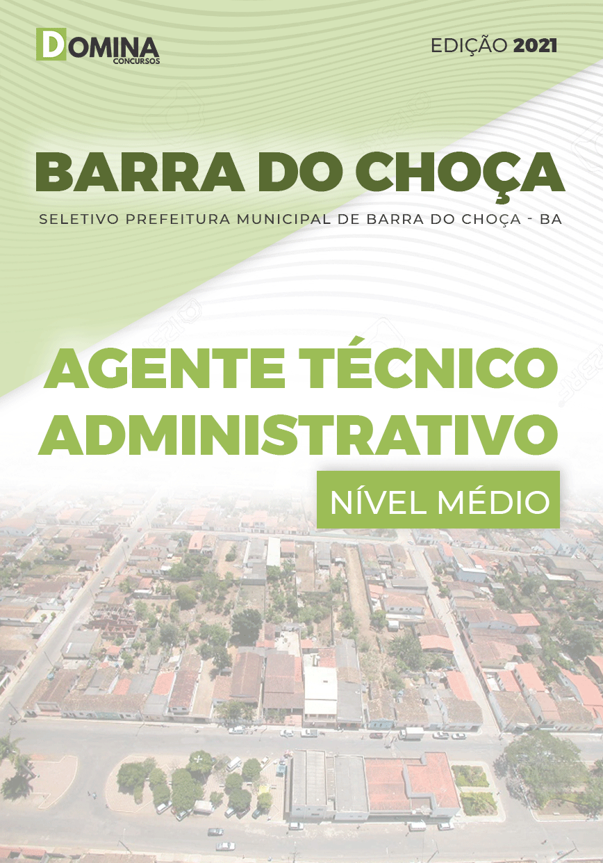 Apostila Pref Barra Choça BA 2021 Agente Técnico Administrativo