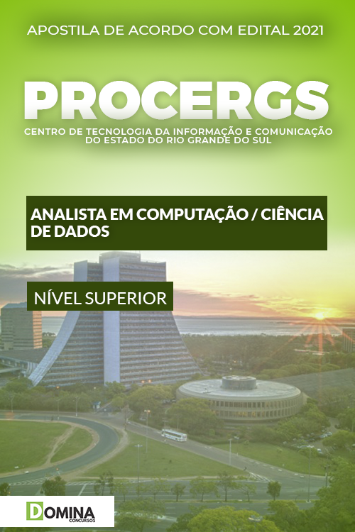 Apostila PROCERGS RS 2022 Analista Ciência de Dados