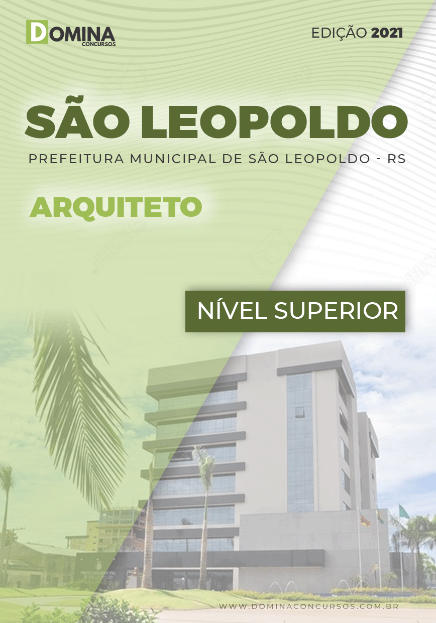 Apostila Concurso Pref São Leopoldo RS 2021 Arquiteto