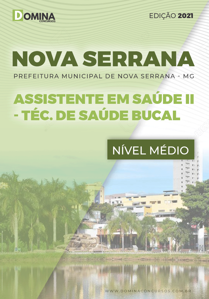 Apostila Pref Nova Serrana MG 2021 Técnico de Saúde Bucal