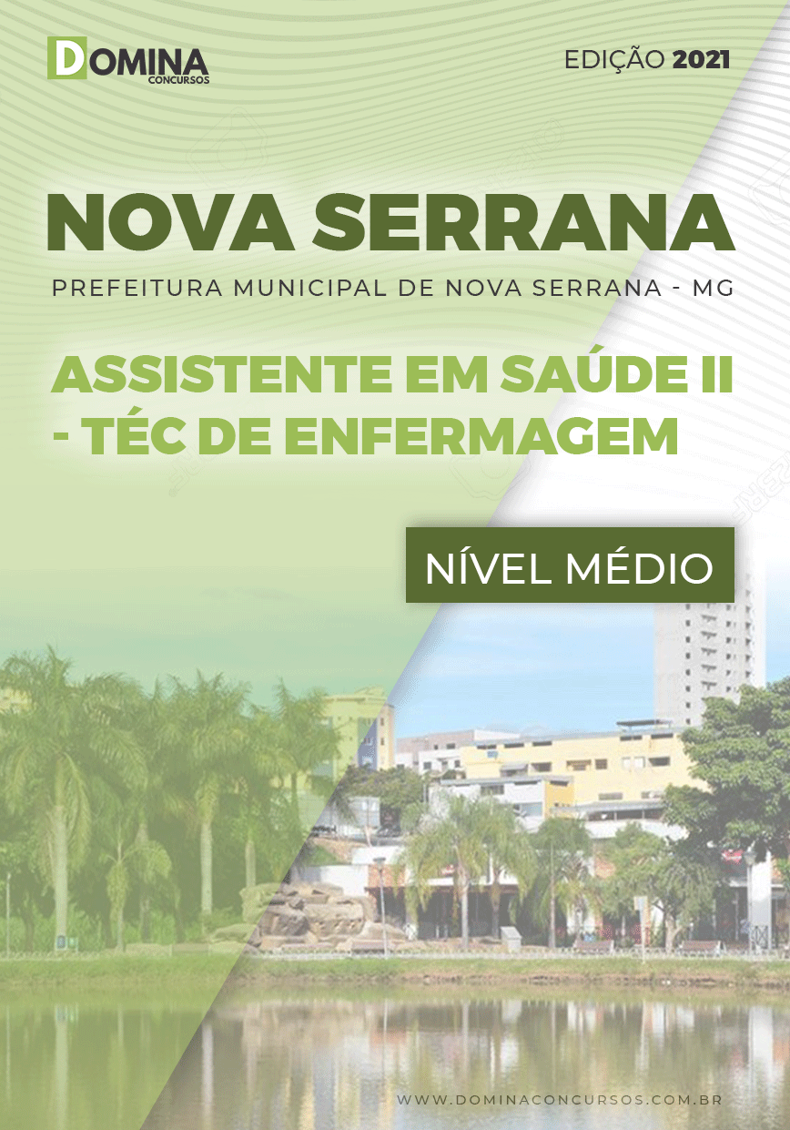 Apostila Pref Nova Serrana MG 2021 Técnico de Enfermagem