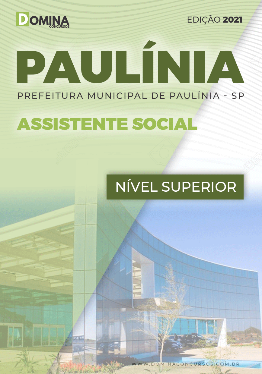 Apostila Concurso Pref Paulínia SP 2021 Assistente Social