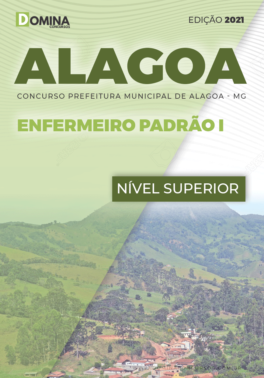 Apostila Concurso Pref Alagoa MG 2021 Enfermeiro Padrão I