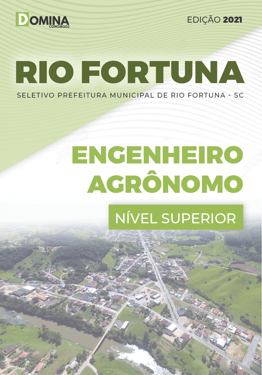 Apostila Pref Rio Fortuna SC 2021 Engenheiro Agrônomo