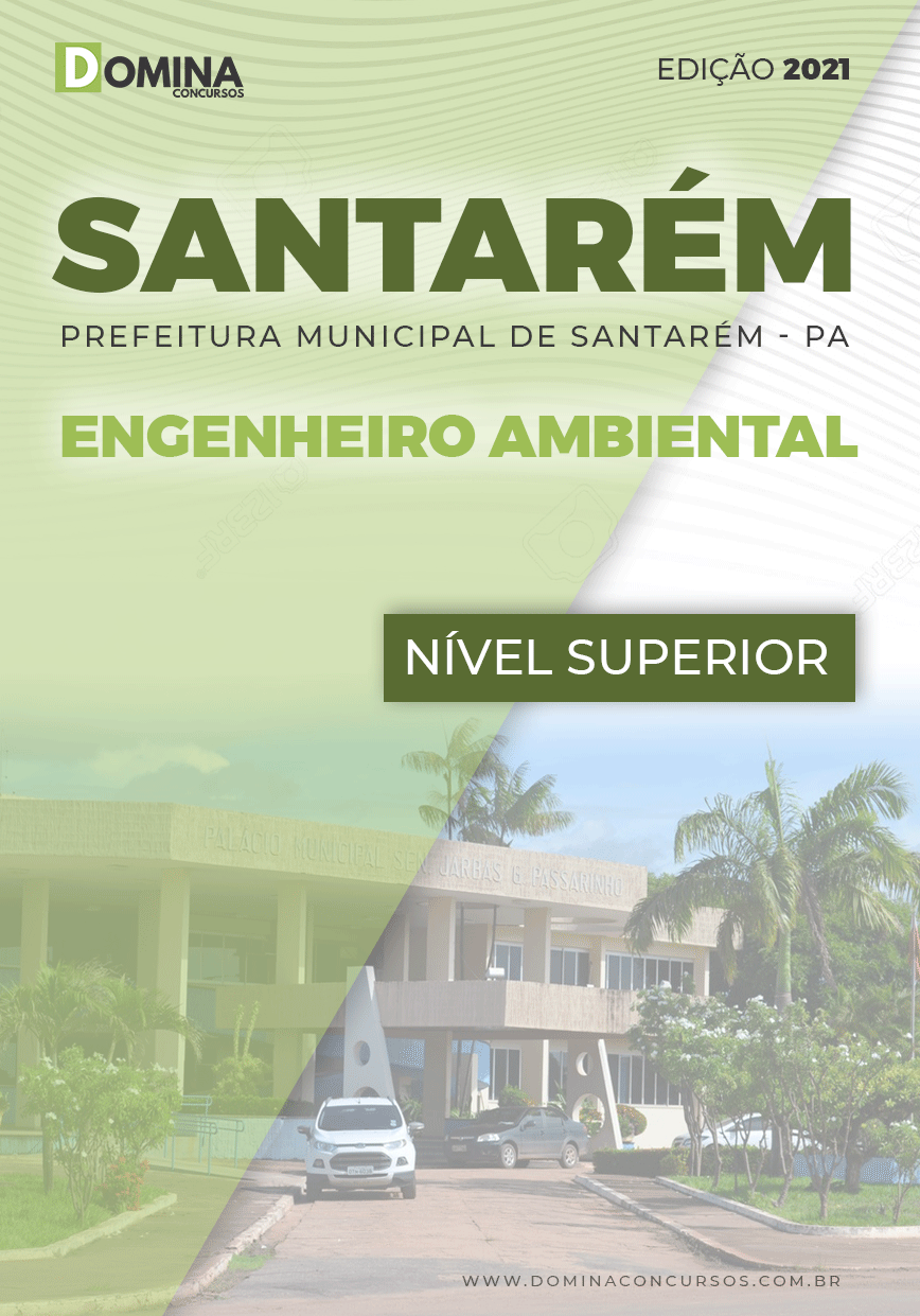 Apostila Pref Santarém PA 2021 Engenheiro Ambiental