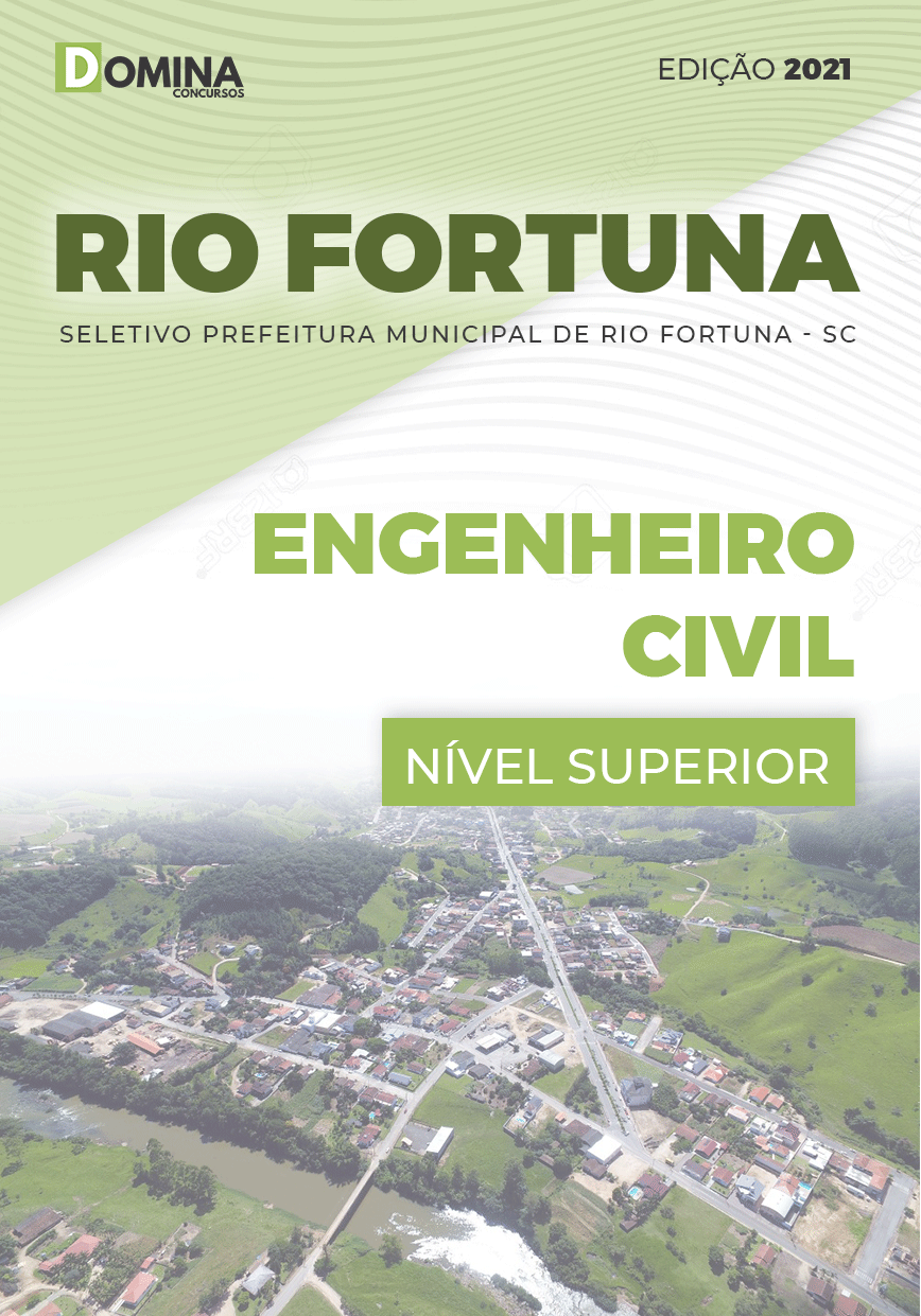 Apostila Seletivo Pref Rio Fortuna SC 2021 Engenheiro Civil