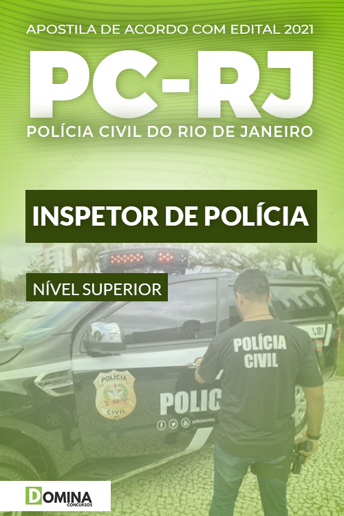 Apostila Concurso Público PC RJ 2021 Inspetor de Polícia