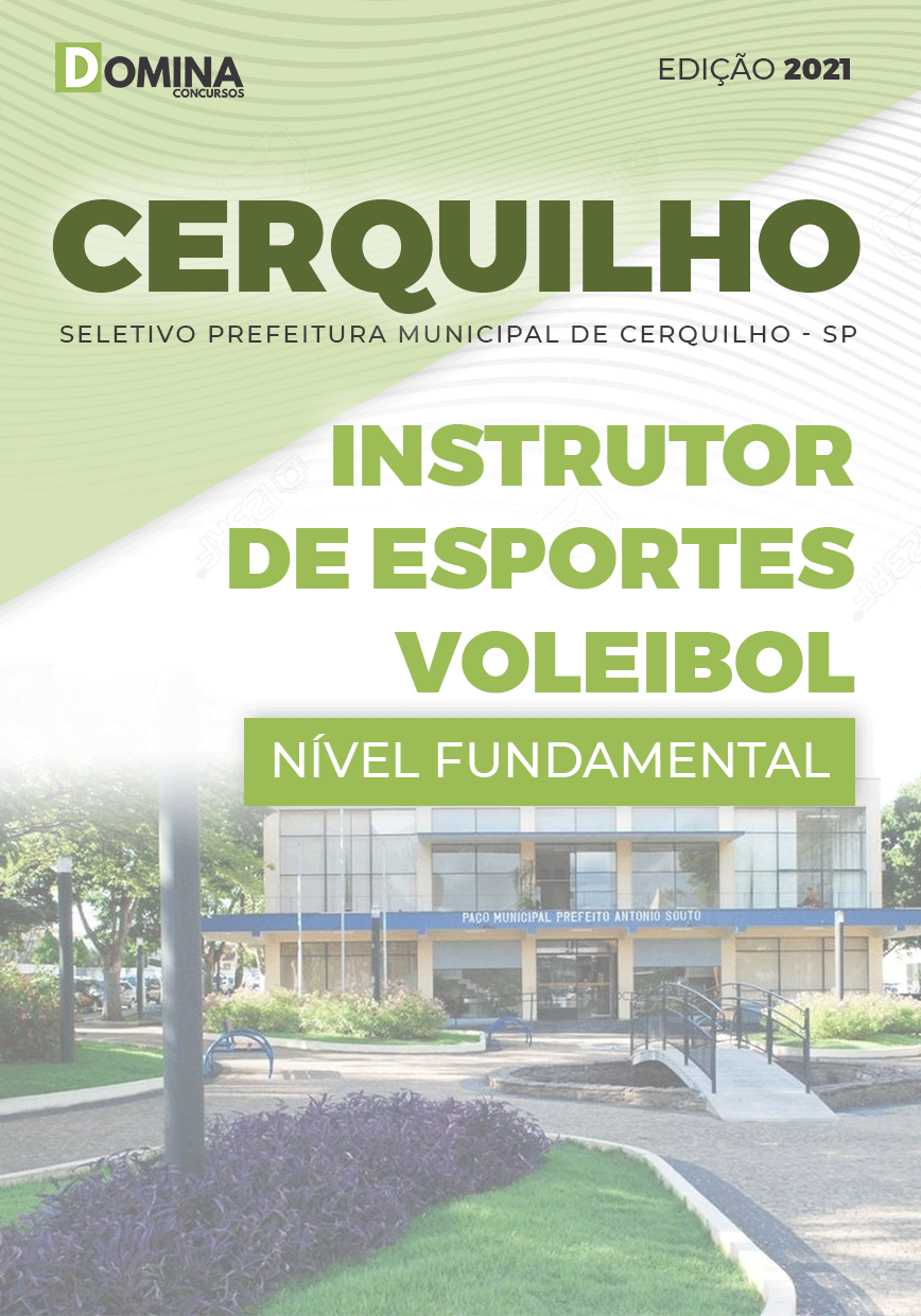 Apostila Pref Cerquilho SP 2021 Instrutor Esportes Voleibol