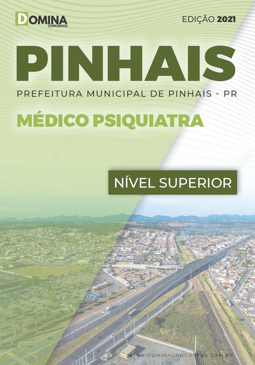 Apostila Concurso Pref Pinhais PR 2021 Médico Psiquiatra
