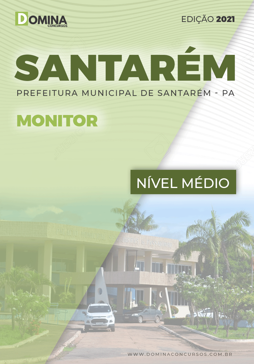 Apostila Concurso Pref Santarém PA 2021 Monitor