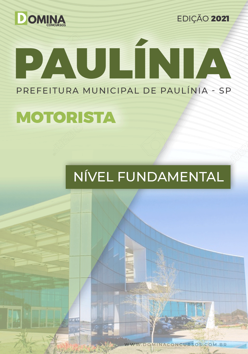 Apostila Digital Concurso Pref Paulínia SP 2021 Motorista