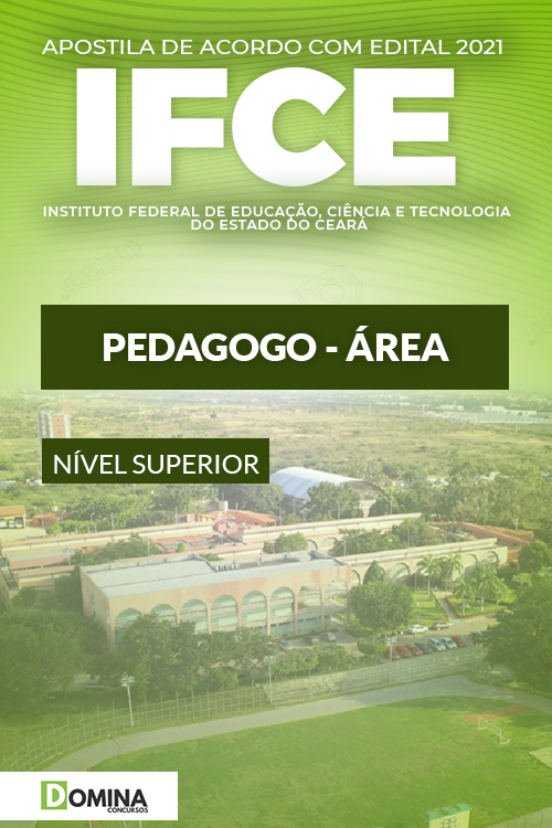 Apostila Concurso Público IFCE 2021 Pedagogo Área