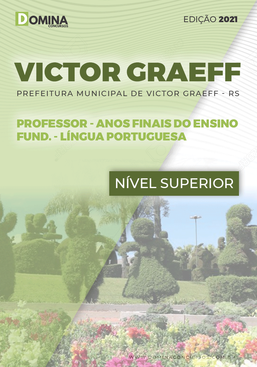 Apostila Pref Victor Graeff RS 2021 Professor Língua Portuguesa
