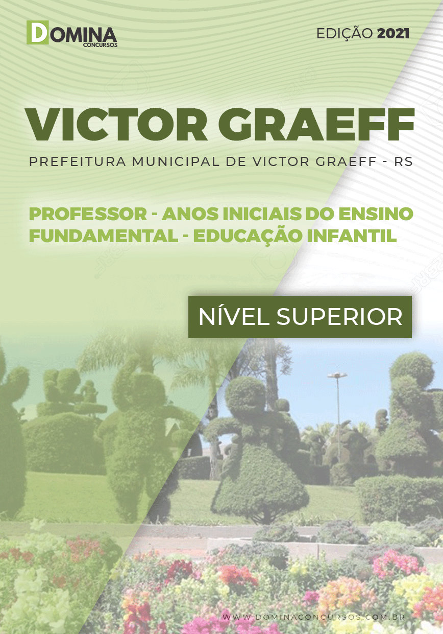 Apostila Pref Victor Graeff RS 2021 Professor Educação Infantil