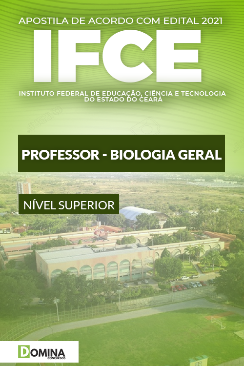 Apostila Concurso IFCE 2021 Professor Biologia Geral