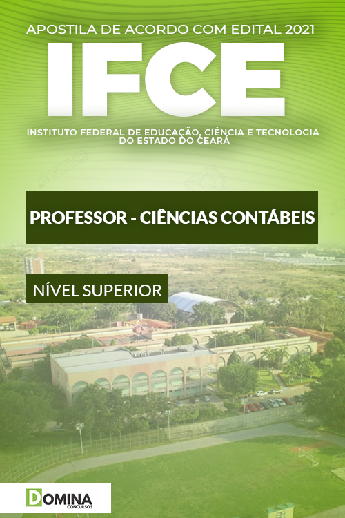 Apostila Concurso IFCE 2021 Professor Ciências Contábeis